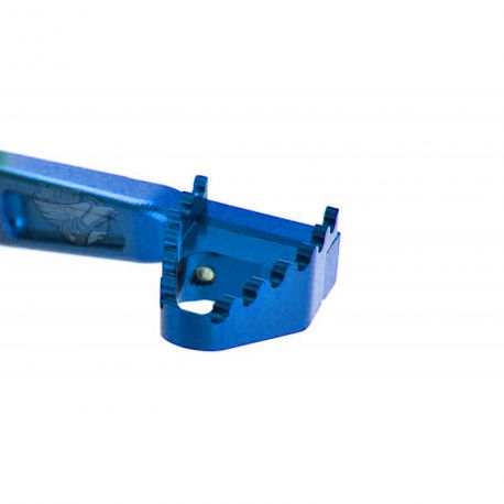 Pedale de Frein Arriere CNC ASR Blue