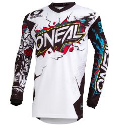 Maillot O'Neal Element Villain Neon Blanc