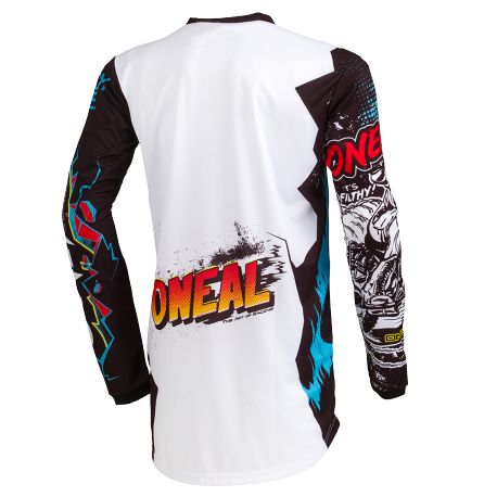 Maillot O'Neal Element Villain Neon Blanc