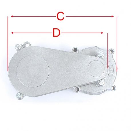 TRANSMISSION / DÉMULTIPLICATEUR MOTEUR POCKET CROSS MINI - 17 DENTS TF8