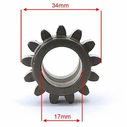 Set de 3 Pignon Renforcée Noix d'embrayage / Intermédiaire Kick / Arbre de kick LIFAN