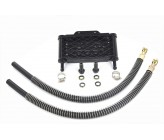 Radiateur "Black" Moteur 150cc V3 + Durite YX