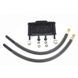 Radiateur "Black" Moteur 150cc V3 + Durite YX