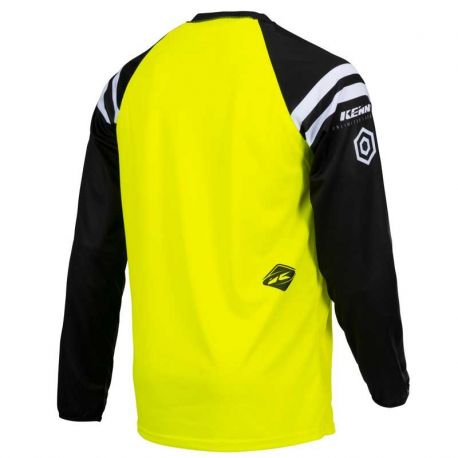 Maillot Raw jaune Enfant KENNY RACING