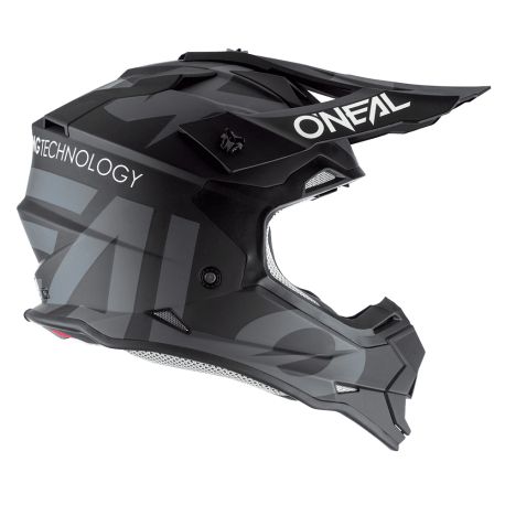 Casque O'Neal 2SRS Slick Black/Grey (2022)