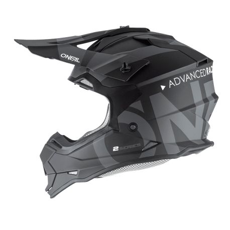 Casque O'Neal 2SRS Slick Black/Grey (2022)