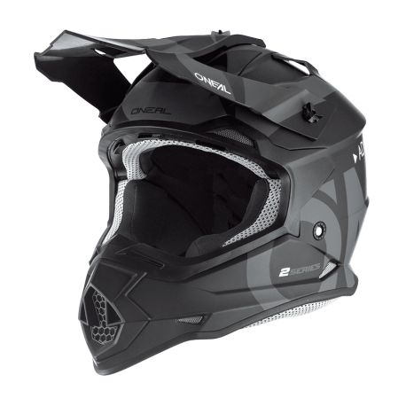 Casque O'Neal 2SRS Slick Black/Grey (2022)