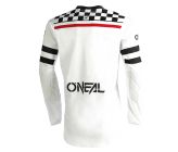 Maillot O'Neal Squadron V.22 Blanc/Noir (2022)