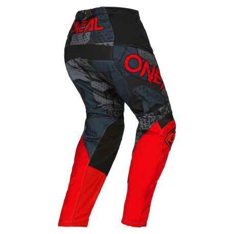 Pantalon Enfant O'Neal Element CAMO Noir/Rouge (2022)