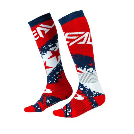 Chaussette O'Neal Pro STAR Bleu/Blanc/Rouge (Taille Unique) (2022)