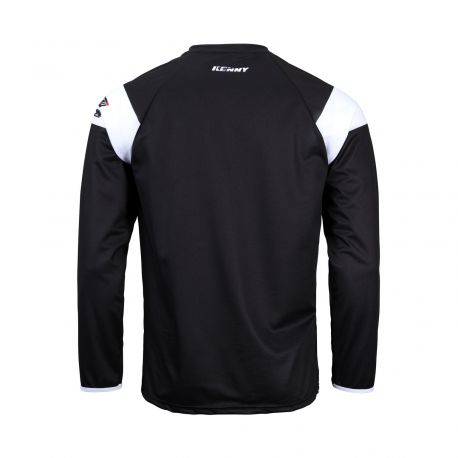 Maillot KENNY RACING TRACK RAW Noir (2022)