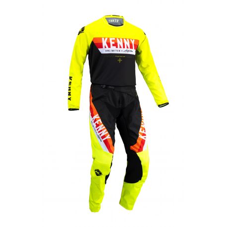 Maillot KENNY RACING FORCE Jaune (2022)