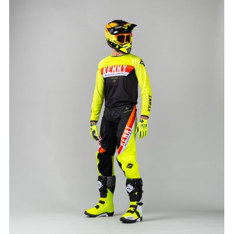 Maillot KENNY RACING FORCE Jaune (2022)