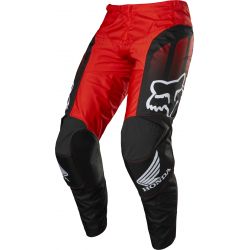 Pantalon FOX 180 HONDA - Noir/Rouge