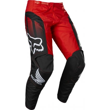 Pantalon FOX 180 HONDA - Noir/Rouge