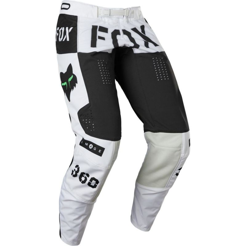 PANTALON FOX 360 NOBYL T32 - NOIR/BLANC