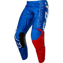 Pantalon FOX 180 SKEW - Blanc/Rouge/ROUGE/BLEU