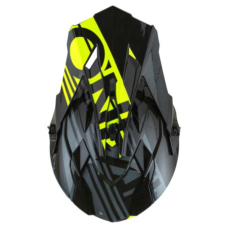 Casque O'Neal 2SRS Rush V.22 Gray/Neon Yellow (2022)