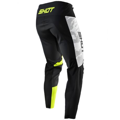 Pantalon SHOT Camo Noir/Jaune (2022)