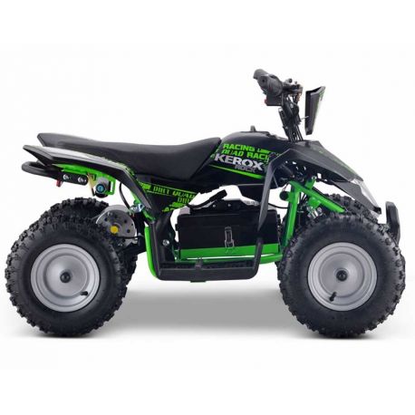 POCKET QUAD ÉLECTRIQUE 800W KEROX E-ROCK BW6 VERT