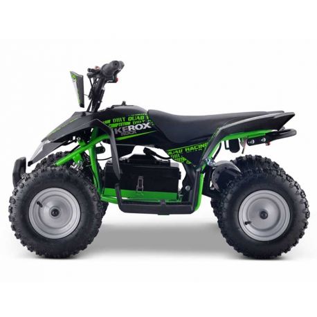 POCKET QUAD ÉLECTRIQUE 800W KEROX E-ROCK BW6 VERT