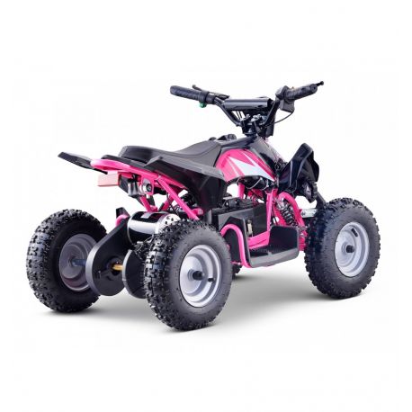 POCKET QUAD ÉLECTRIQUE 800W KEROX E-ROCK BW6 ROSE