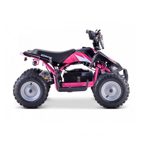 POCKET QUAD ÉLECTRIQUE 800W KEROX E-ROCK BW6 ROSE