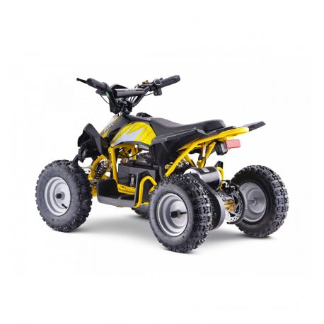 POCKET QUAD ÉLECTRIQUE 800W ENFANT KEROX E-REX BW6 Jaune