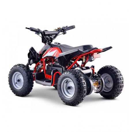 POCKET QUAD ÉLECTRIQUE 800W ENFANT KEROX E-REX BW6 Rouge