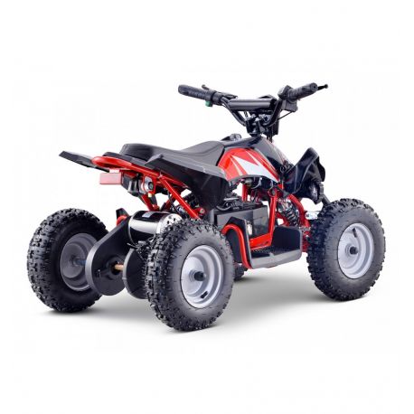 POCKET QUAD ÉLECTRIQUE 800W ENFANT KEROX E-REX BW6 Rouge