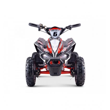 POCKET QUAD ÉLECTRIQUE 800W ENFANT KEROX E-REX BW6 Rouge