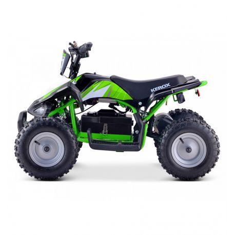 POCKET QUAD ÉLECTRIQUE 800W ENFANT KEROX E-REX BW6 Vert