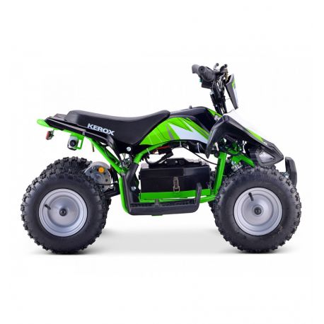 POCKET QUAD ÉLECTRIQUE 800W ENFANT KEROX E-REX BW6 Vert