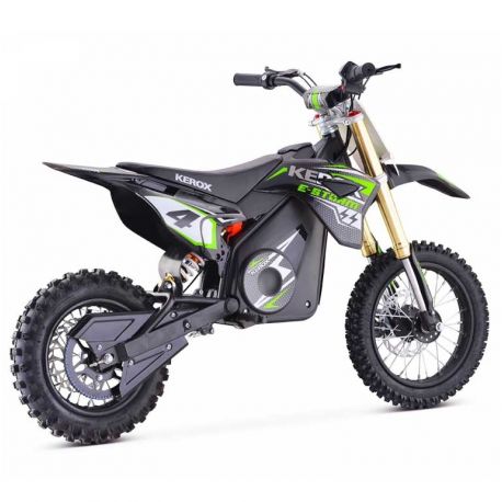 PIT BIKE ÉLECTRIQUE 1000W KEROX E-STORM VERT