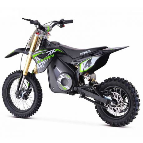 PIT BIKE ÉLECTRIQUE 1000W KEROX E-STORM VERT