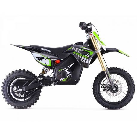 PIT BIKE ÉLECTRIQUE 1000W KEROX E-STORM VERT