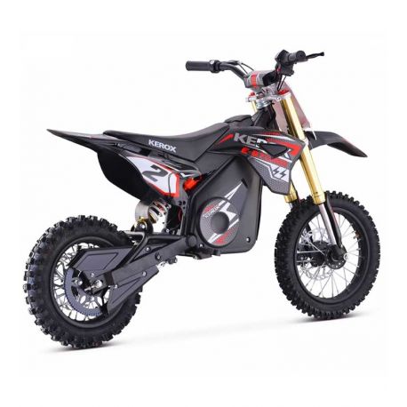 PIT BIKE ÉLECTRIQUE 1000W KEROX E-STORM ROUGE