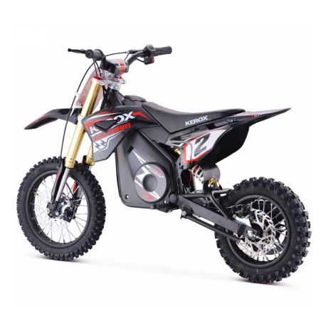 PIT BIKE ÉLECTRIQUE 1000W KEROX E-STORM ROUGE