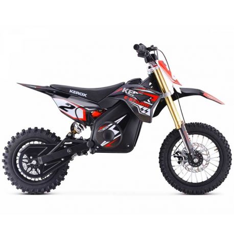 PIT BIKE ÉLECTRIQUE 1000W KEROX E-STORM ROUGE