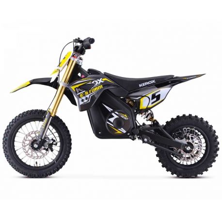 PIT BIKE ÉLECTRIQUE 1000W KEROX E-STORM BLEU