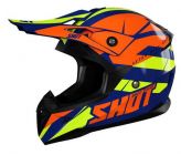 Casque Shot Pulse Revenge - Bleu / Orange / Jaune