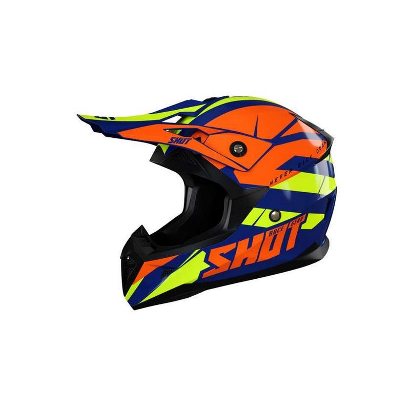 Casque Shot Pulse Revenge - Bleu / Orange / Jaune