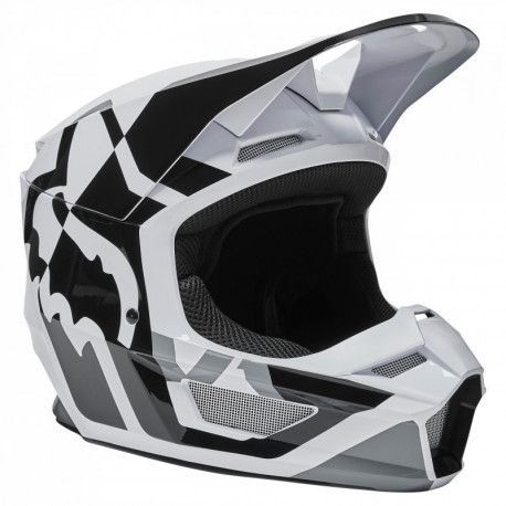  Casque V-1 Lux- Nois / Blanc