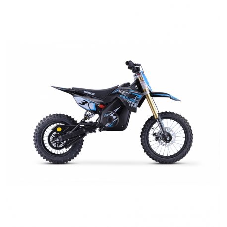 PIT BIKE ÉLECTRIQUE 1300W KEROX E-STORM BLEU