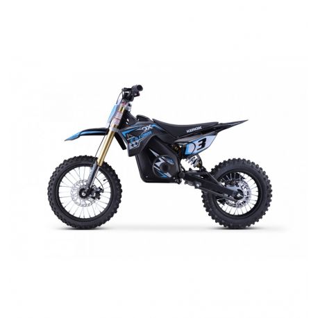 PIT BIKE ÉLECTRIQUE 1300W KEROX E-STORM BLEU