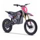 Pit bike électrique 1300W KEROX E-STORM - Rose