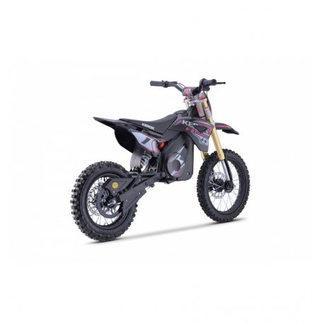 PIT BIKE ÉLECTRIQUE 1300W KEROX E-STORM ROSE