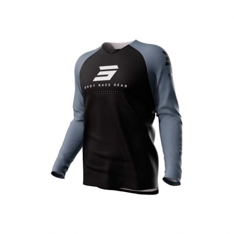 Maillot SHOT Raw Escape Gris (2023)