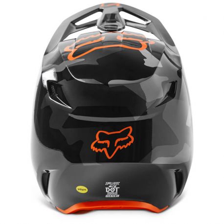 Casco Bambini FOX V1 Bnkr - Nero/Camo (2023)