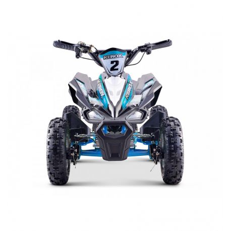 POCKET QUAD ÉLECTRIQUE 800W ENFANT KEROX E-REX BW6 Bleu